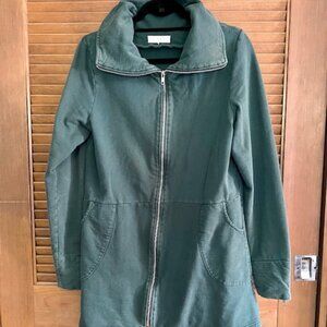 Synergy Organic Cotton Long Zip Jacket